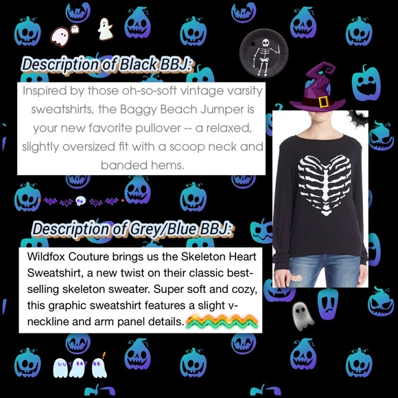 Wildfox “Skeleton Heart” Sweatshirt BBJ